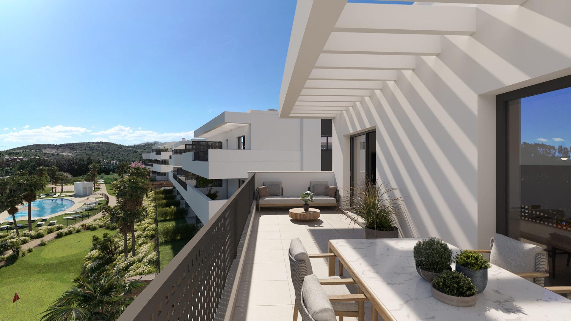 Penthouse in Estepona - view 1
